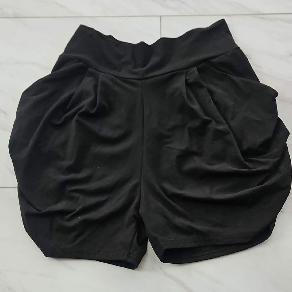 Elegant Black Women's Shorts